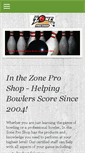 Mobile Screenshot of inthezoneproshop.com